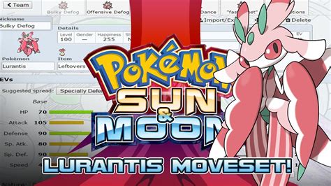 pokémon lurantis|pokemon lurantis moveset.